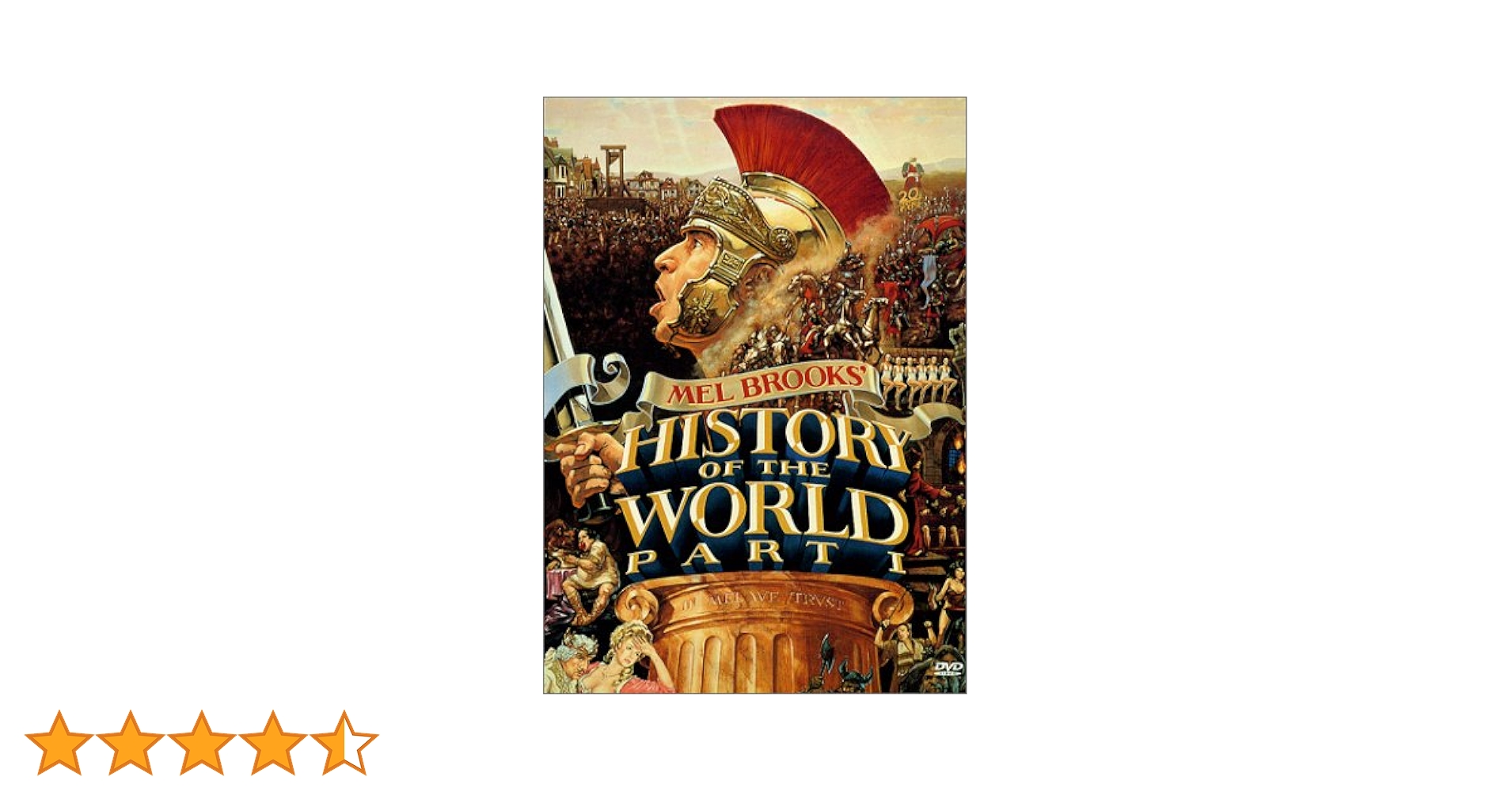【中古】 珍説世界史　PART1/ＤＶＤ/FXBY-1114 Amazon.co.jp: メル・ブルックス/珍説世界史PART1 [Blu-ray